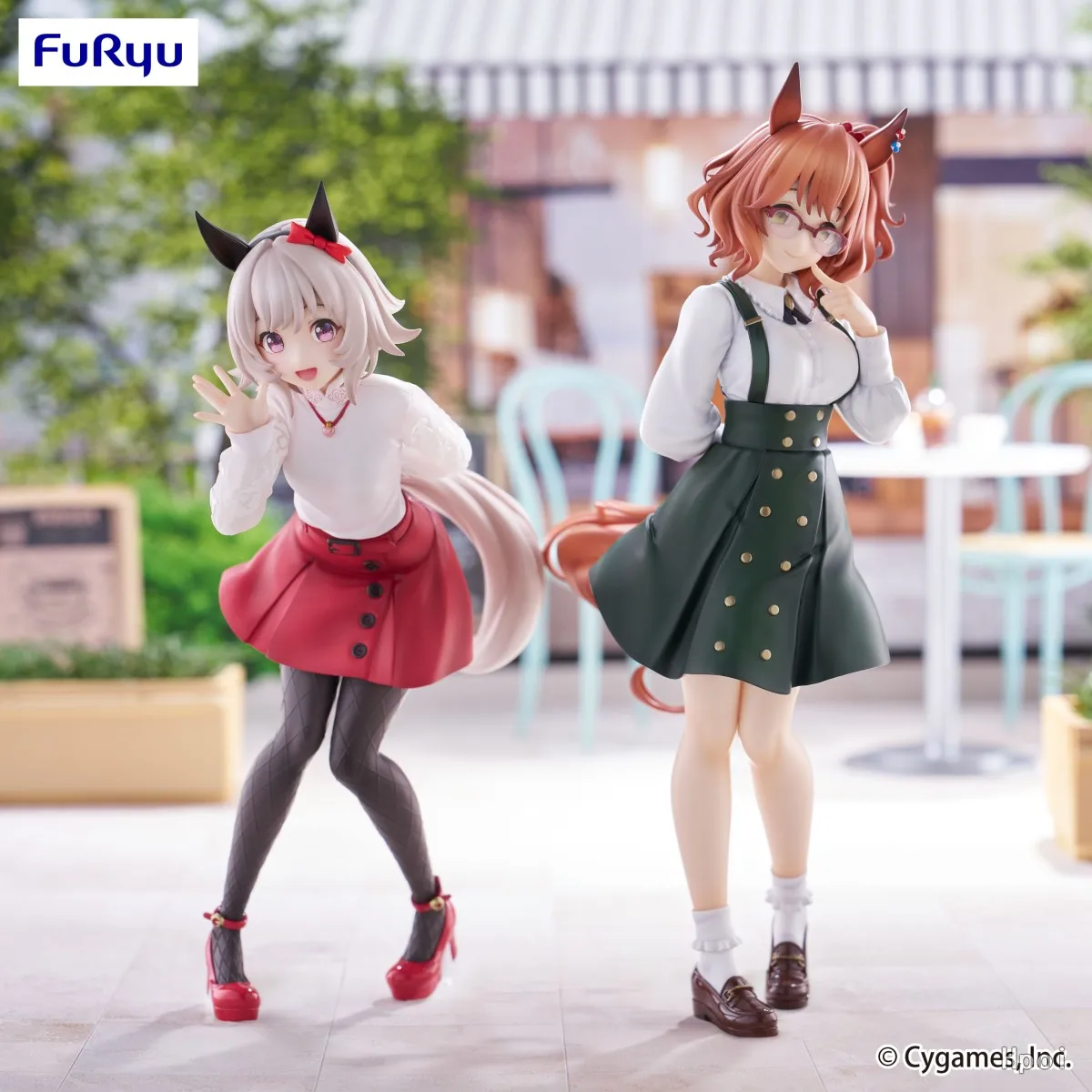 In Stock FuRyu Trio-Try-iT Curren Chan Aston Machan Desktop Cute Doll Anime Action Figure Toy Gift Model Collection