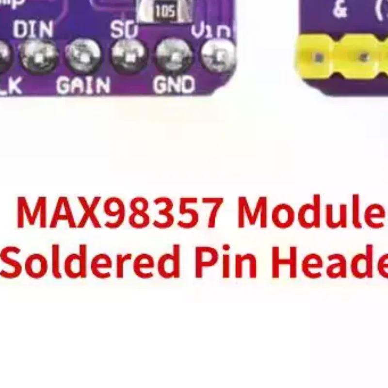 MAX98357 I2S 3W Class D Amplifier Module – Filterless DAC For Raspberry Pi And ESP32 Audio Projects