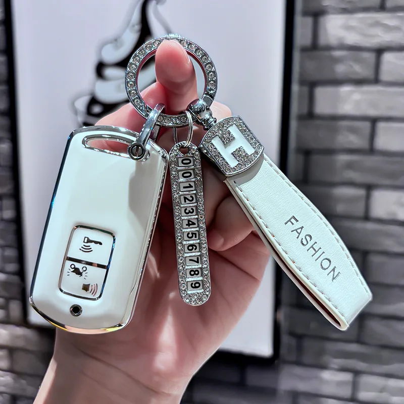 

2-кнопочный чехол для ключей из ТПУ для мотоцикла, чехол-брелок для Honda VARIO PCX160 PCX150 XADV750 VISION SH350 SH300 NS125la XADV