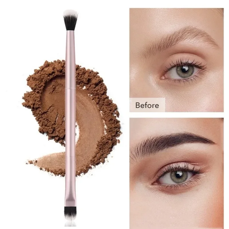 Small Double-headed Eyeshadow Brush Nose Shadow Eye Shadow Brush Multifunctional Makeup Cosmetic Tools Face Makeup Beauty Brush