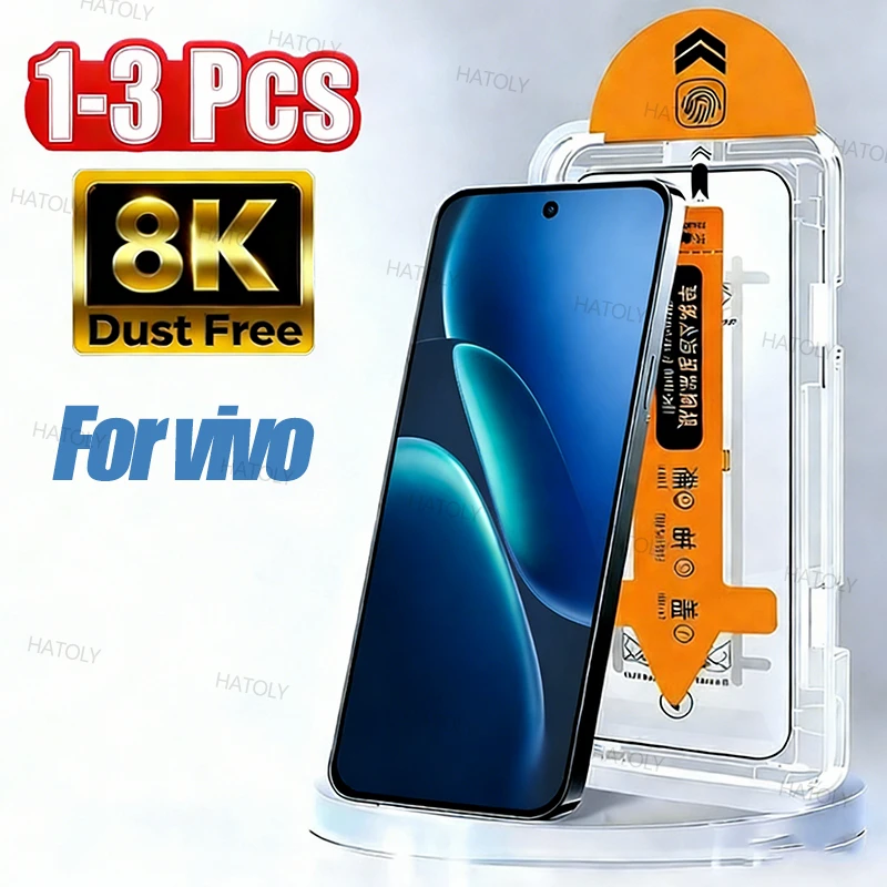 

Защитное стекло без пыли для vivo iQOO 15R, простое в установке, для iQOO 15R 5G, защита от царапин