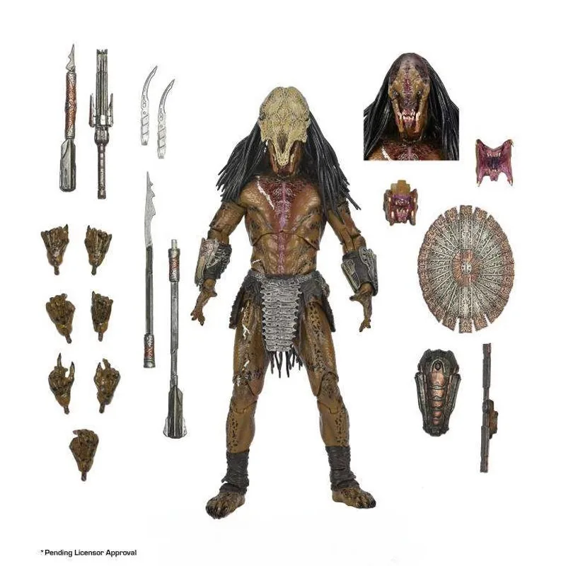 

NECA51725 Warrior Hunter Wild Predator 7 "action Figure Model Bloody Hand Birthday Gift