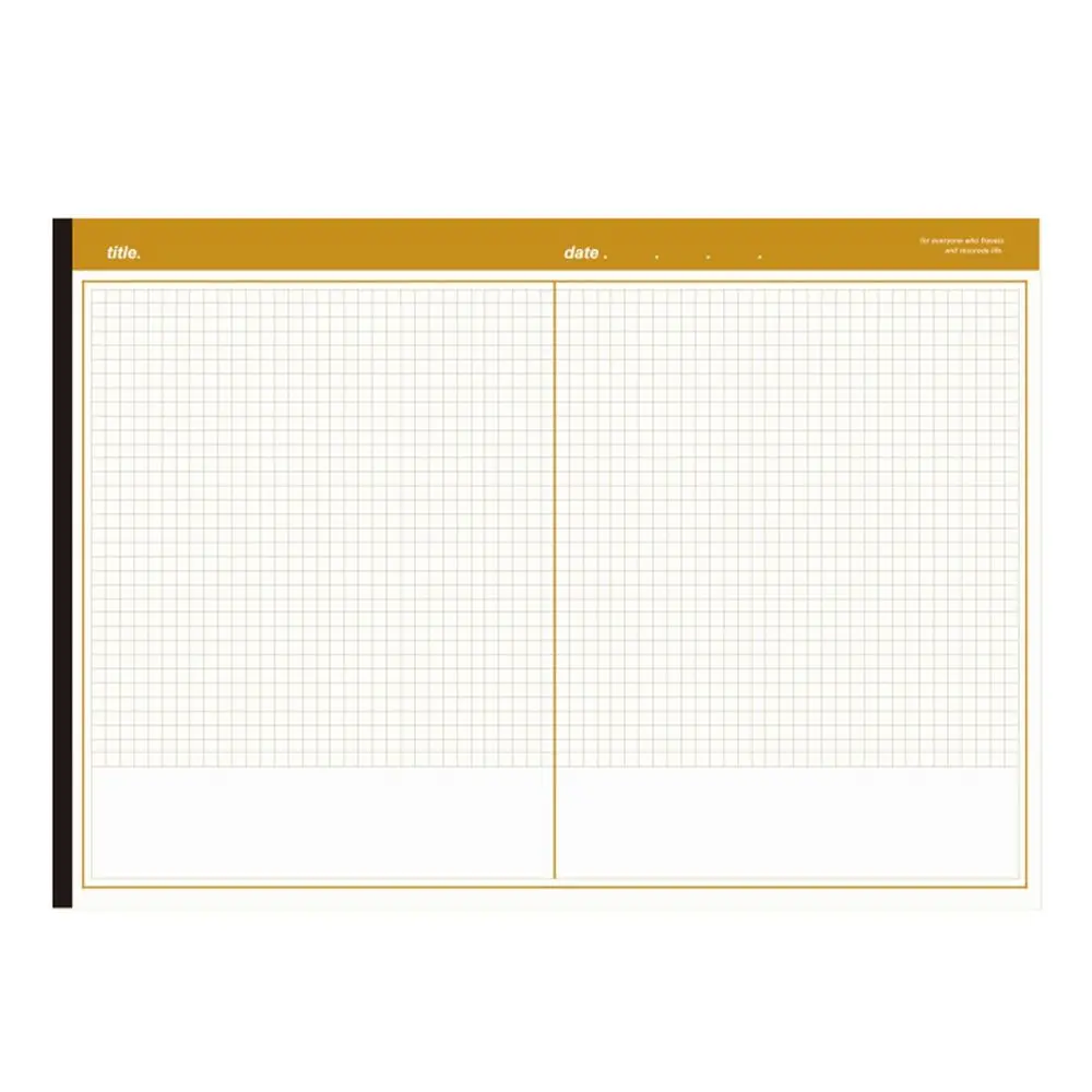 20Sheets/Book Eco-Friendly B5 B5 Notebook Horizontal Tearable Writing Memo Pads Legal Pad Students
