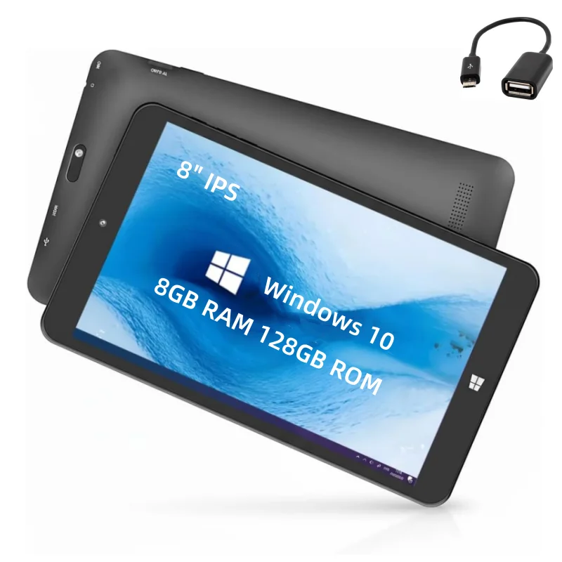 

Самый дешевый 8-дюймовый планшет на Windows 10, 64-битный Intel Z8300 Quad Core, 8 ГБ ОЗУ, 128 ГБ ПЗУ, 1280x800 IPS, двойные камеры, порт DH-MI