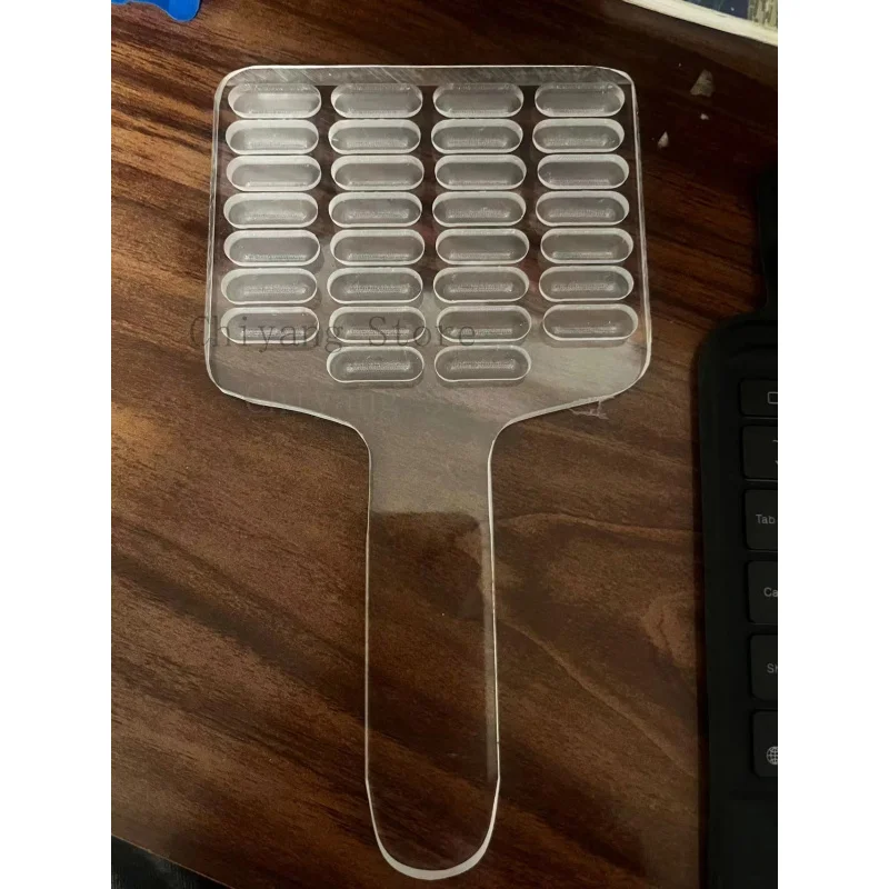 جديد 10 30 ثقوب 50 حفرة أكريليك كبسولة اللوحي حبوب منع الحمل الحلوى عد صينية دليل كبسولة عداد ل 000 00 0 1 2 3 4 #3