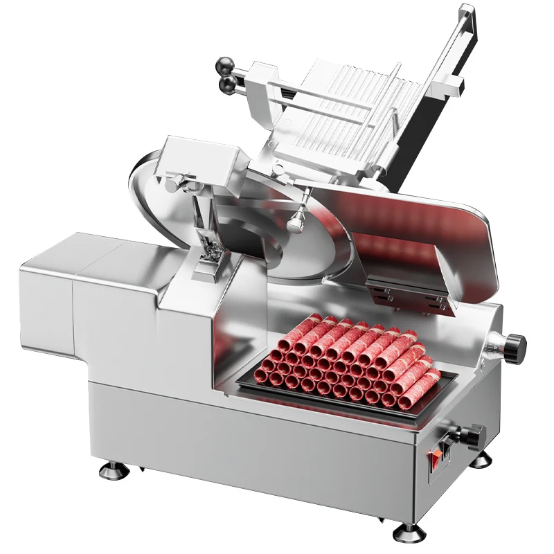 FOODLINE Portable Meat Cutter Machine Simple Disassembly For Mobile Meat Processing Stall Business
