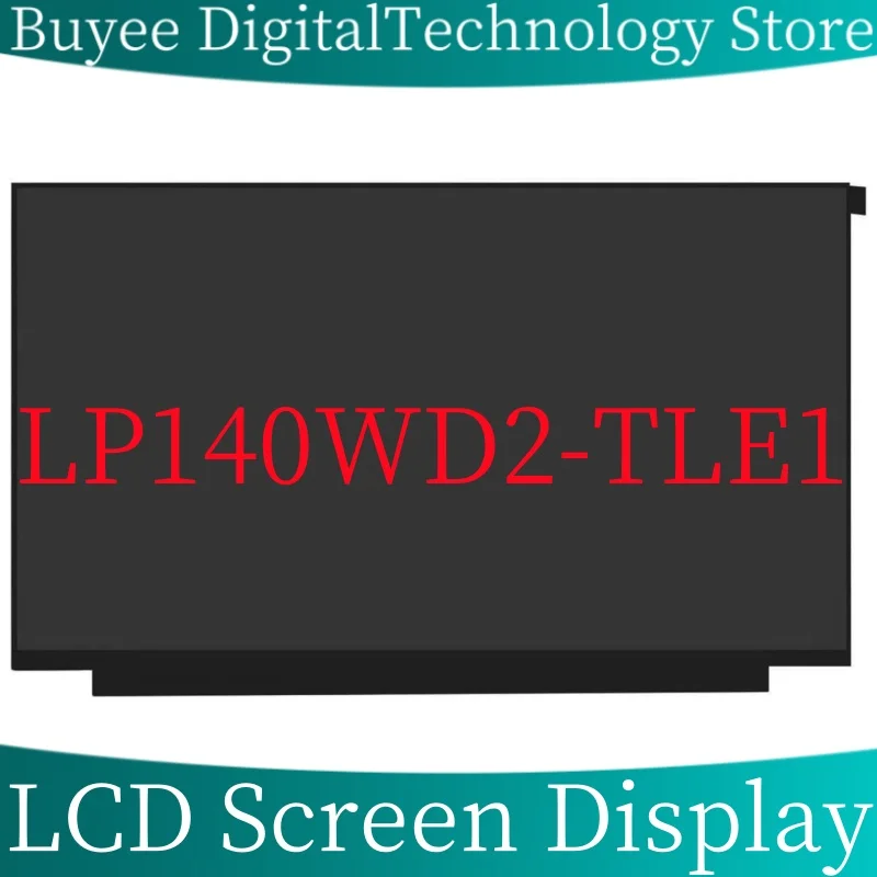 

Original 14" LCD Screen Display for LENOVO LP140WD2-TLE1 LP140WD2 TLE2 LP140WD2 (TL)(E2) LCD Dispaly Digitizer 40 pins Monitor