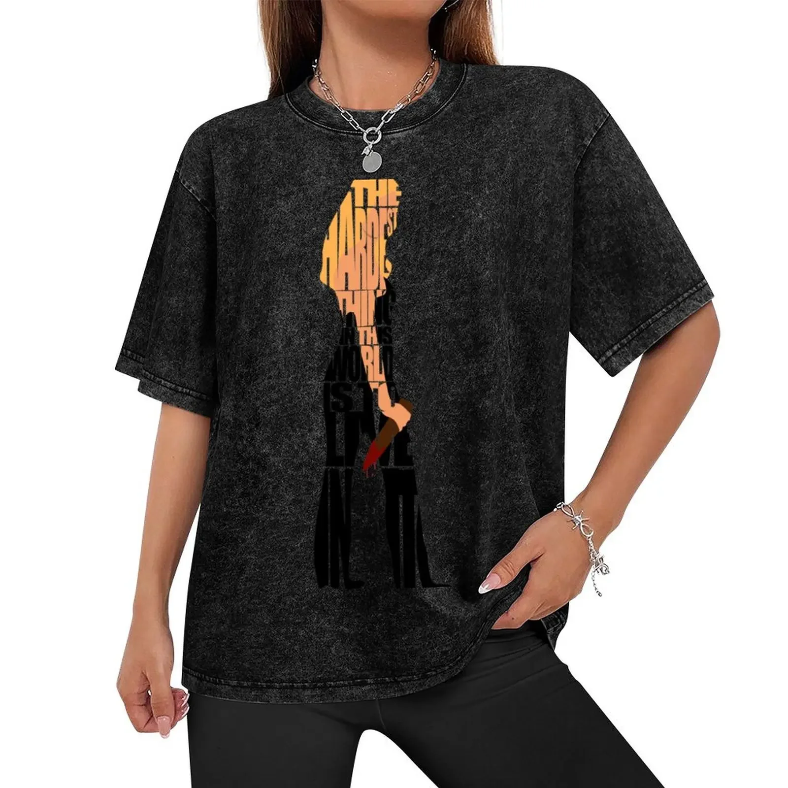 Buffy the vampire T-Shirt Aesthetic clothing cotton graphic tees customizeds mens designer t shirt