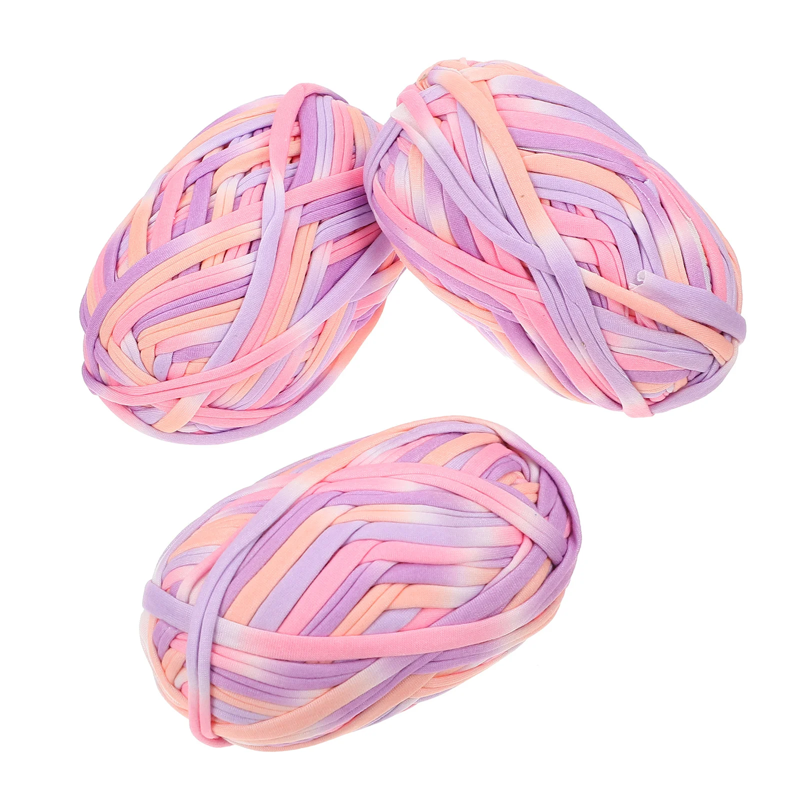 3 قطعة 3 حزم غزل القطن الملون سميكة لينة اليد الحياكة وشاح كروشيه قبعة Diy بها بنفسك مجموعة المواد للسترات البطانيات الزخرفية