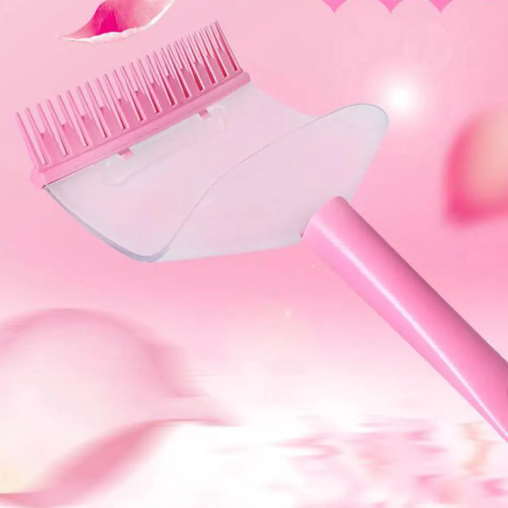 Портативная профессиональная афро-гребень для челки, инструмент для укладки волос с бахромой, прочный высококачественный материал, легкая очистка расческа для волос