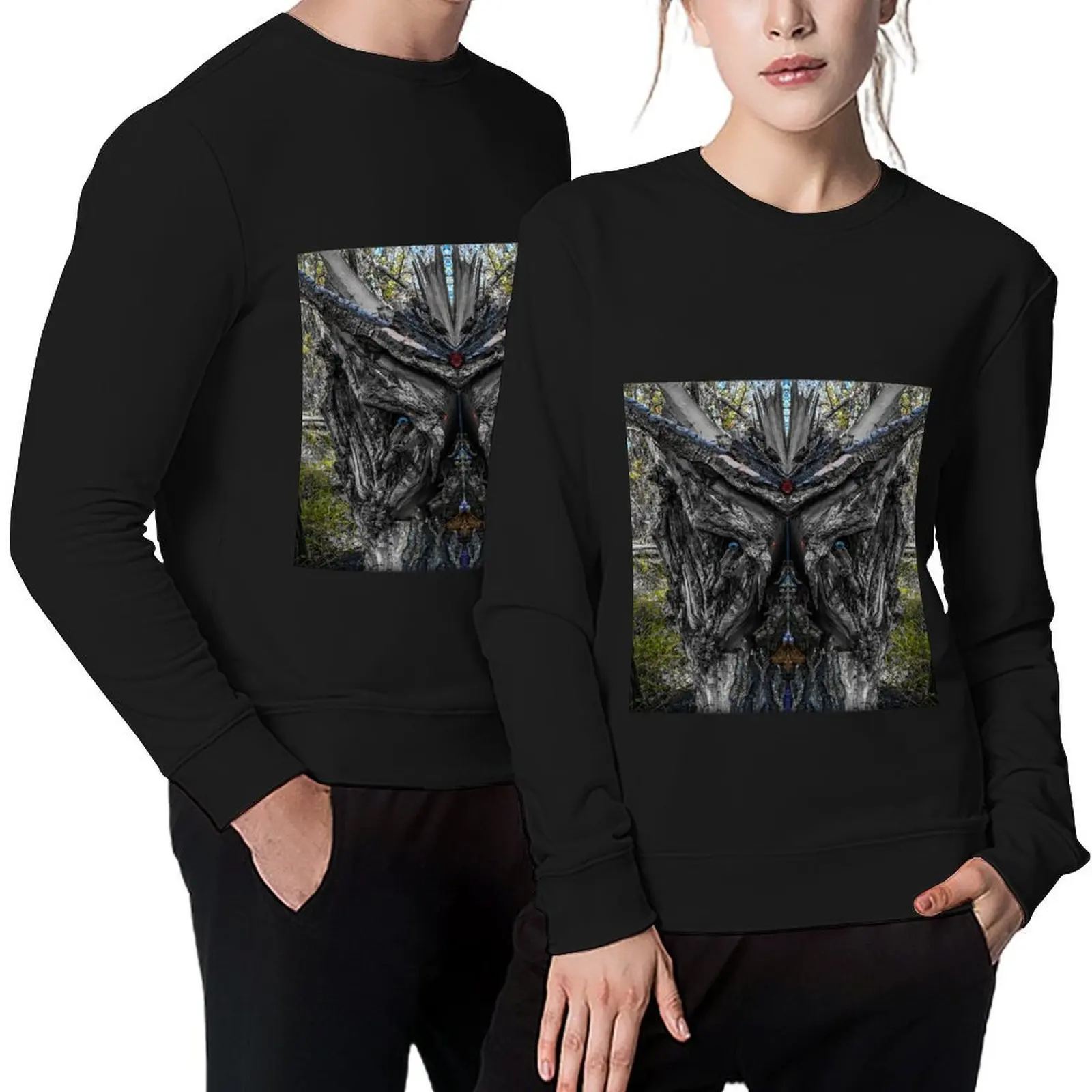 

Underworld Shaman Pullover mens clothes japanese style men clothes men's sweat-shirt set oversize sweatshirts