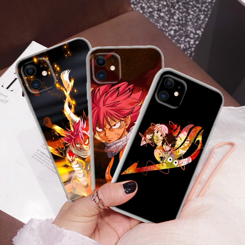 Fairy Tail Anime Soft Case for Moto G4 Plus G41 G5 Plus G50 G51 G5S G6 Play G60 G7 Power G71 G5 G9