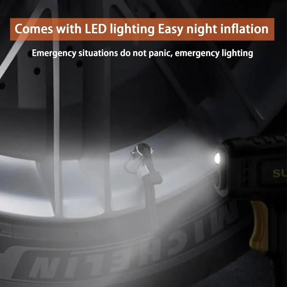 

НОВЫЙ быстрый накачивающий автомобильный воздушный насос, многоцелевой ручной насос для накачивания шин, мощный насос для шин, обслуживание автомобиля