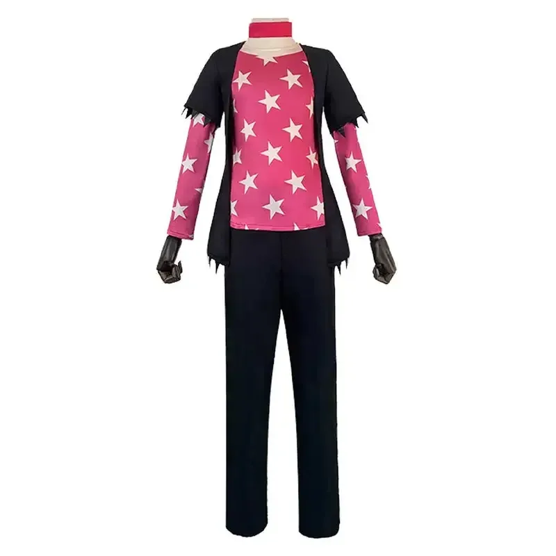 Octavia cosplay anime feminino papel traje dos desenhos animados helluva cosplay chefe outfits senhoras disfarce adulto menina halloween fantasia terno