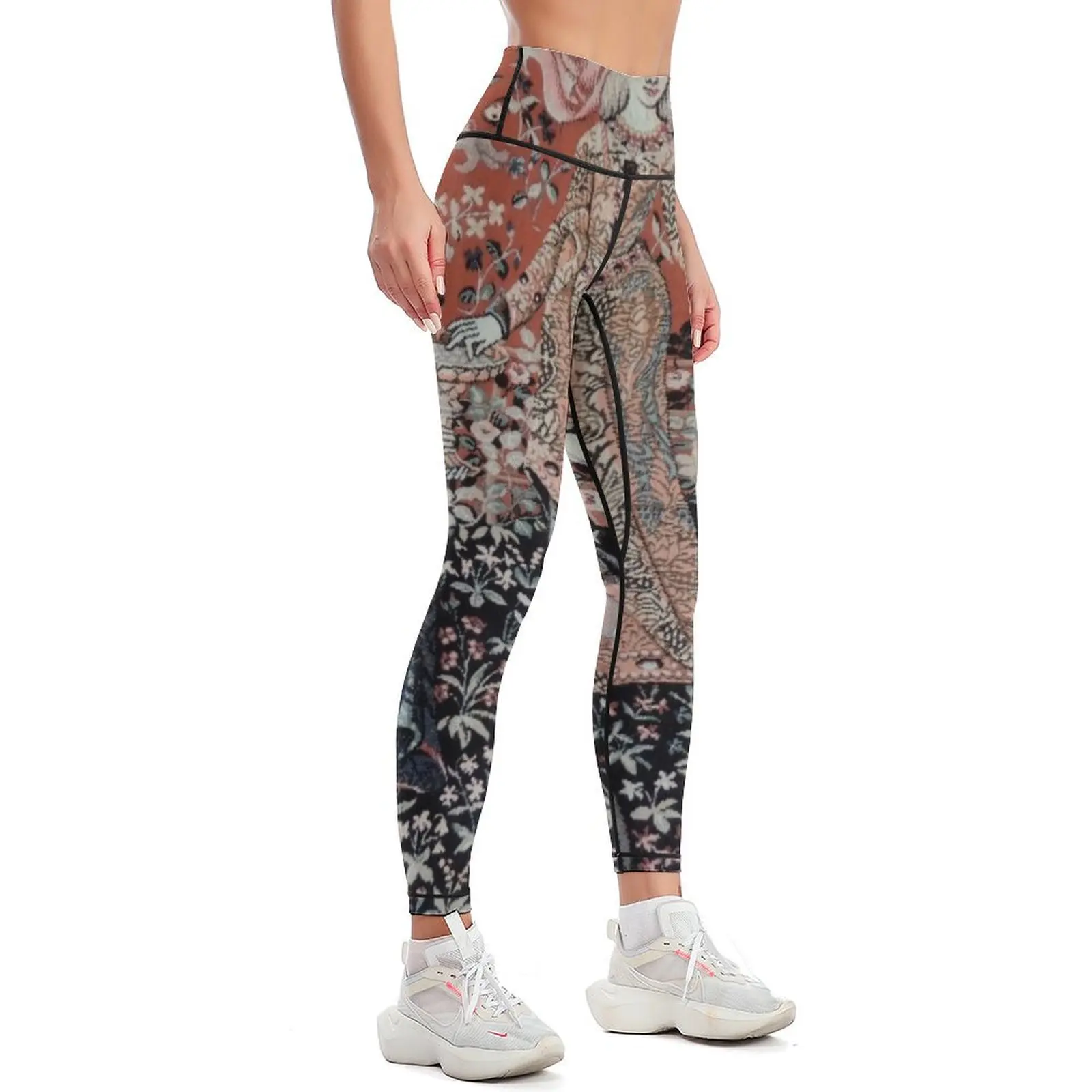 Lady & the Unicorn Tapestry Leggings gym womans for physical Womens Leggings