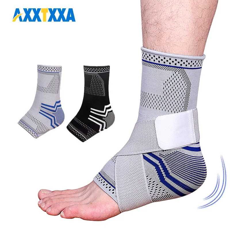 1Pcs Ankle Braces, Adjustable Compression Ankle Support Sports Protection, Stabilize Ligaments-Eases Swelling and Sprained Ankle