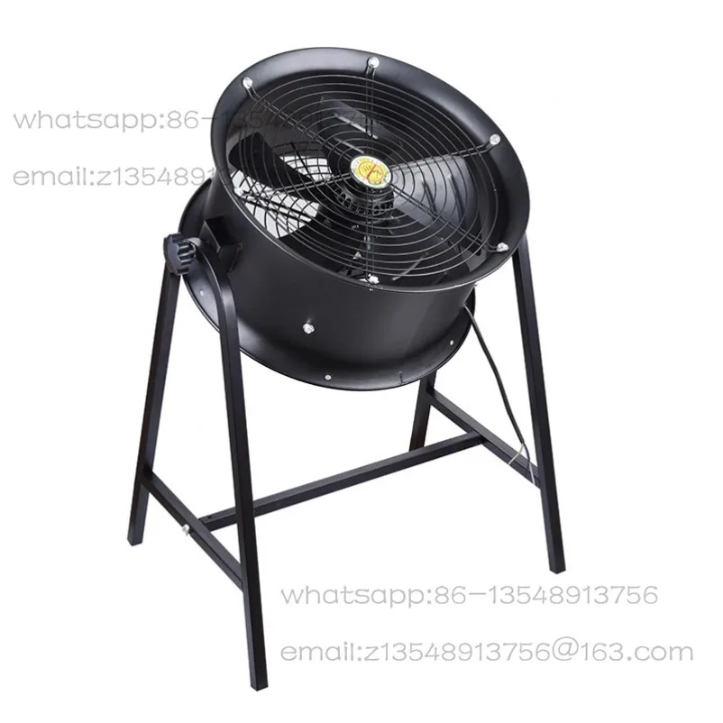 YWF4E/4D low noise external rotor axial flow fan post fan industrial exhaust fan smoke exhaust
