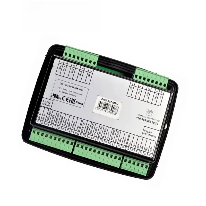 2026 Latest Automatic Mains Failure Controller AMF Panel for Generator Set Control Module MPU CAN Bus Genset Part D300 D105