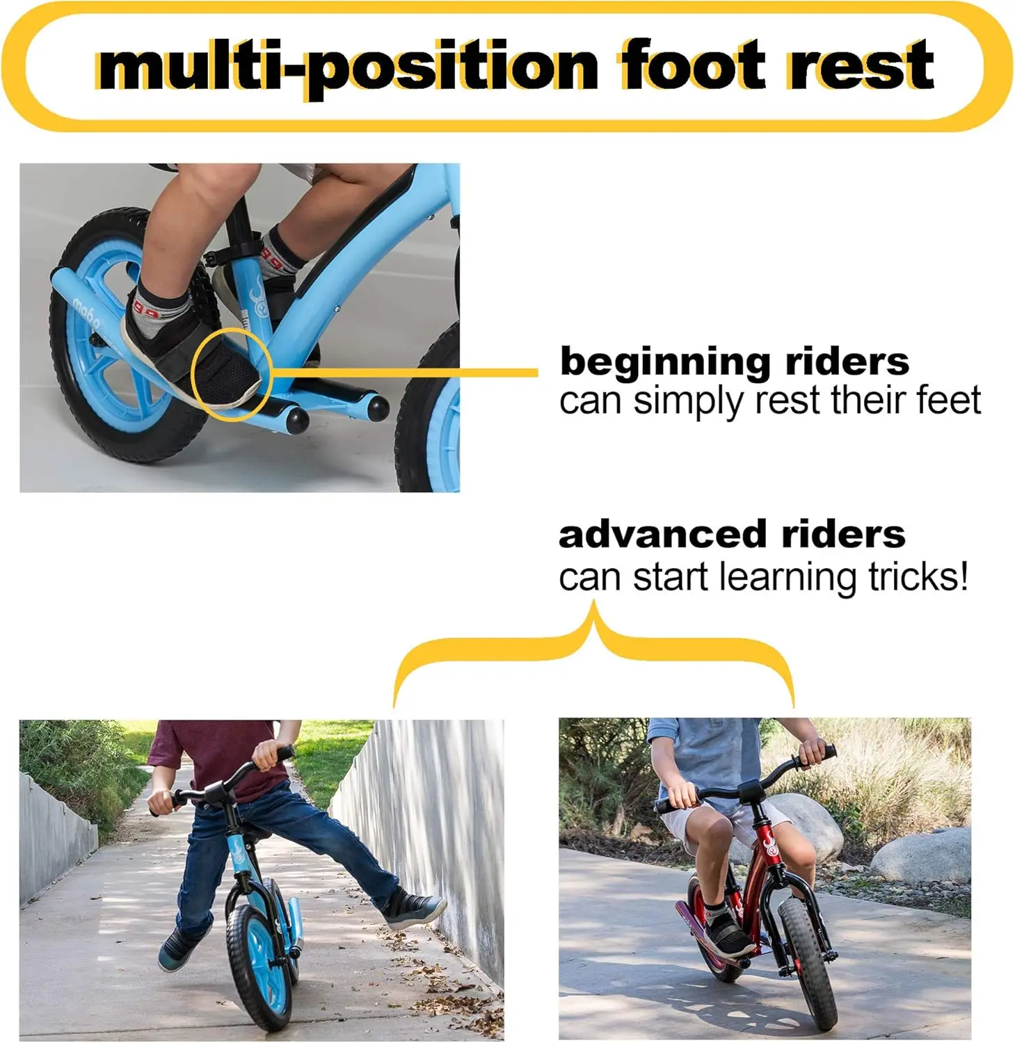 Explorer Balance Bike, blau, 14 Zoll Räder