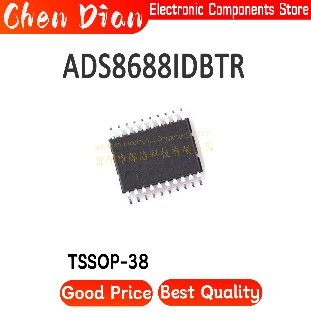 ADS8688IDBTR TSSOP-38 New Original Genuine