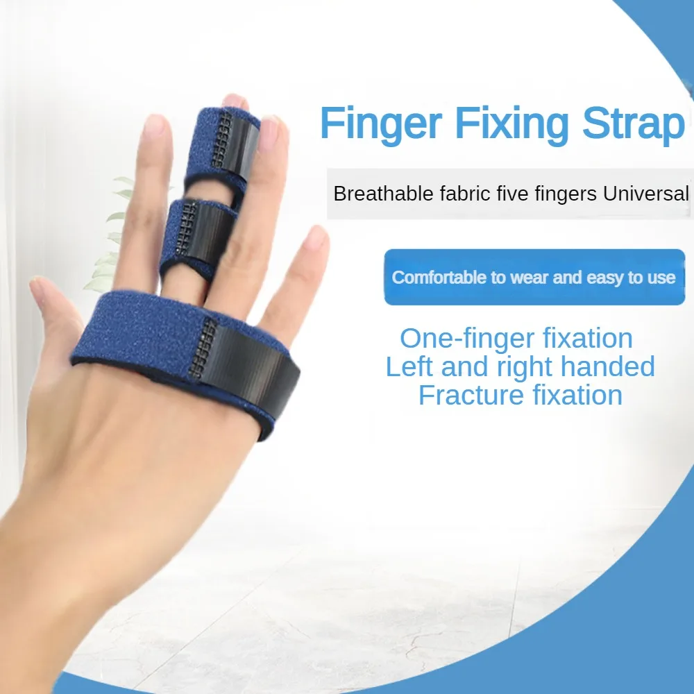 Finger Support Splint Adjustable Trigger Finger Thumb Splint Hand Finger Brace Tape for Straighten Curved Pain Relief Healthcare