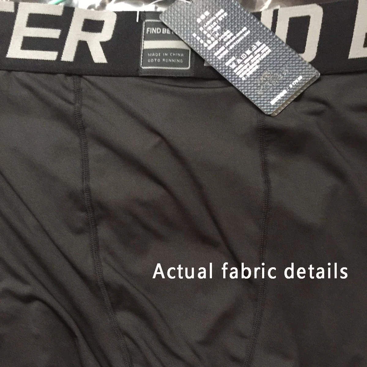 Breathable basketball Fitness capris Men's Quick Dry Running training High elastic compression tight leggings Custom  Kobe logo