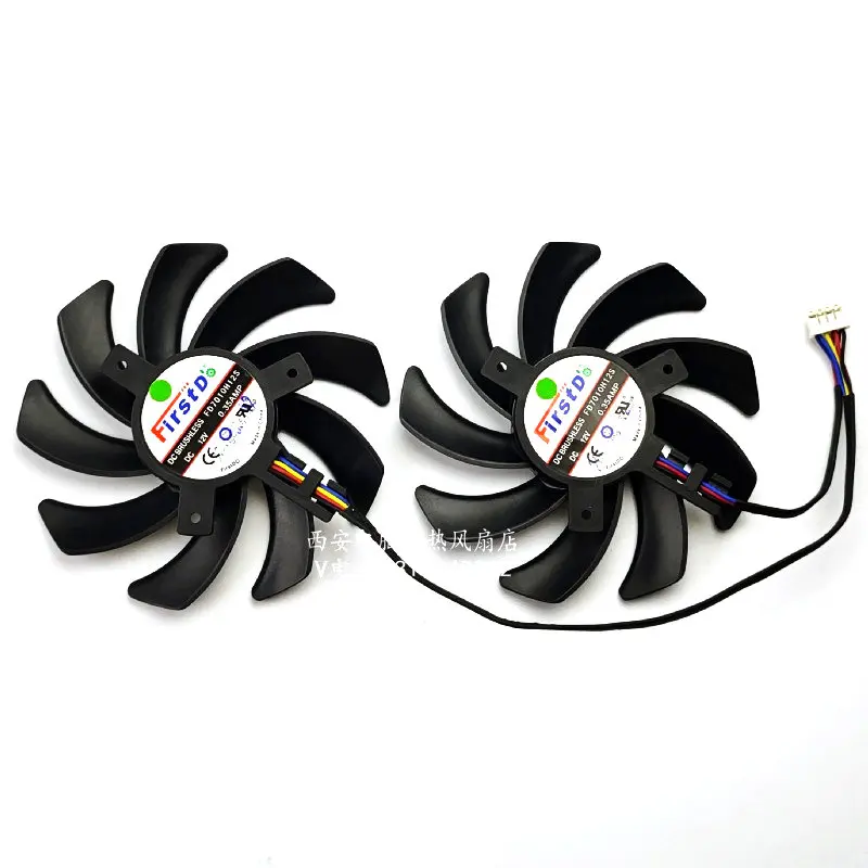 

Оригинальные охлаждающие вентиляторы для видеокарты XFX R9 280X 270X 290X 390X