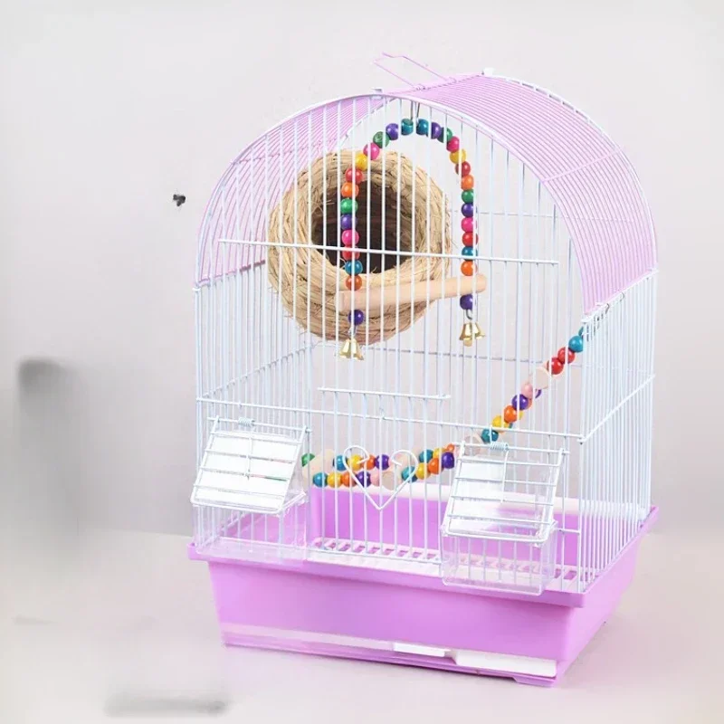 Factory Direct Compatible With Toys Habitat Bird Cages House Outdoor Stuff Stand Bird Cages Small Pigeon Portable Canarios