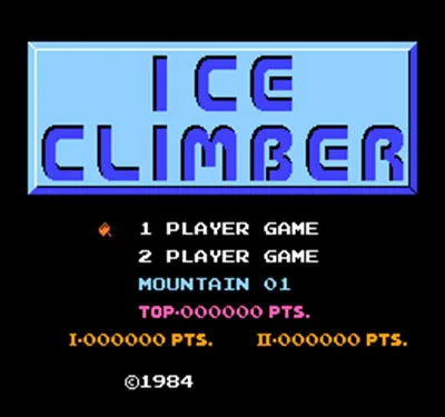 Ice Climber 60 Pin Game Card Free Region For 8 Bit Video Game Player