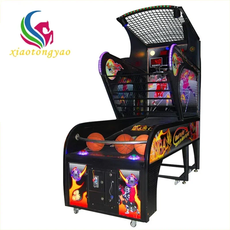 Hot sale high quality amusement equipment luxury street basketball arcade coin operated game machine