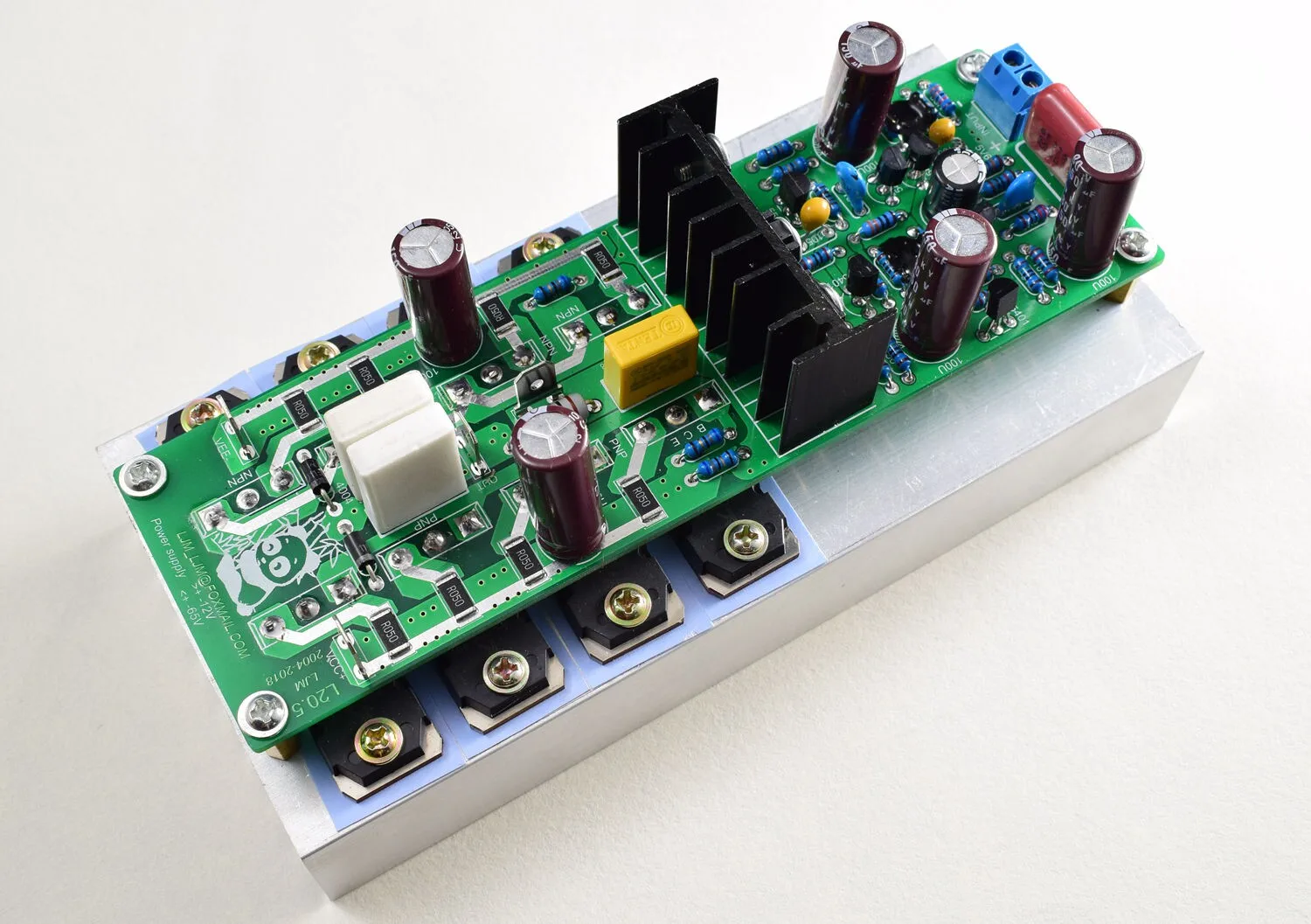 

L20.5 Dual Channel HIEND Ultra Low Distortion 0.0015% AP Actual Measurement Finished product two-channel 2-board