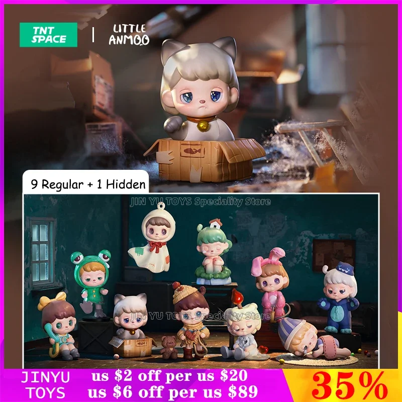 

TNT SPACE ANMOO The Perfect World Series Blind Box Cute Anime Action Figure Trendy Toy Cartoon Designer Doll Girl Christmas Gift