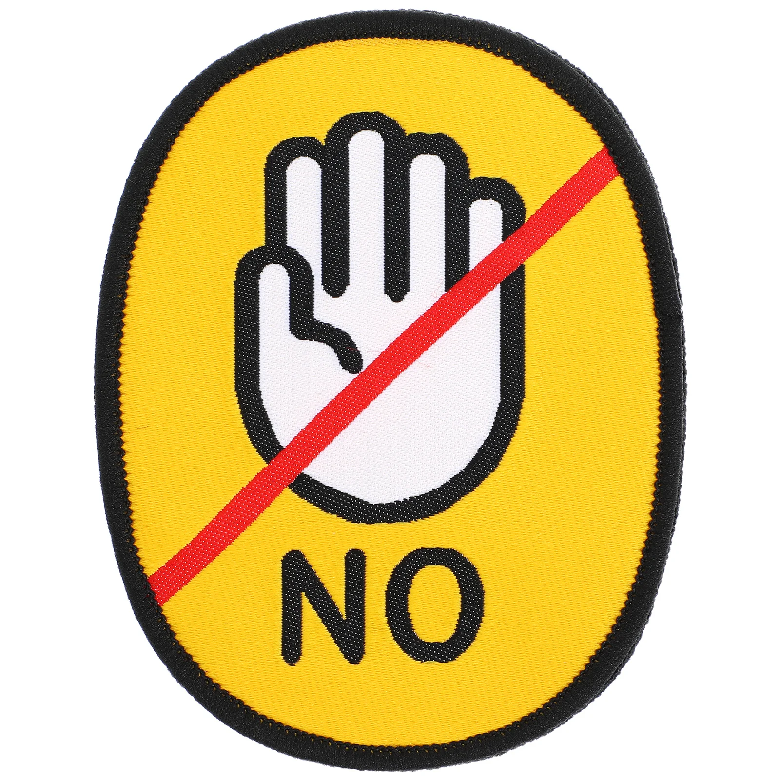 

Tape Do Not Touch Sign Sticker Pet Leash Label Social Logo Identification Removable Durable for Puppy Pet Leash Sticker