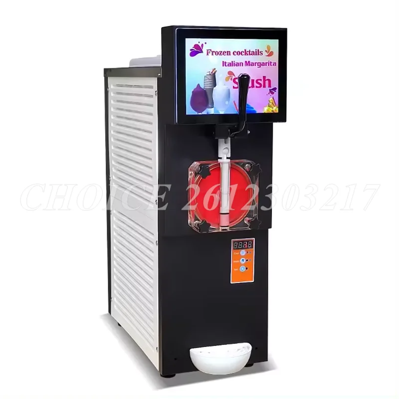 Bubble Tea Fruit Juice Slush Machine Automatic Ice Slush Drink Mini Slushie Granita Machine Mix Maker Machine Home Use