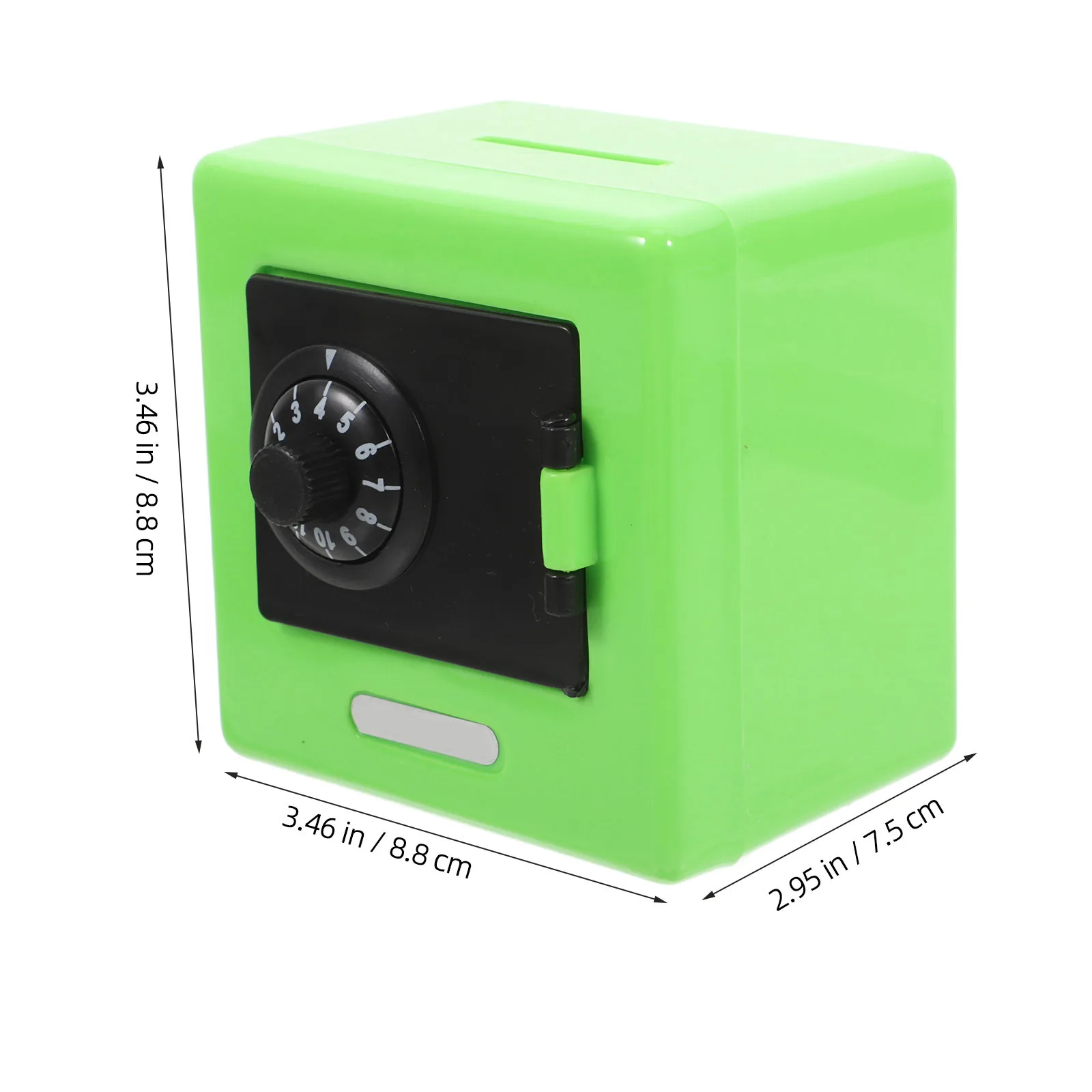 Coin Bank Combination Lock Cash Deposit Box Secure Atm Money Saving Safe for Boys Girls Banknote Cash Box