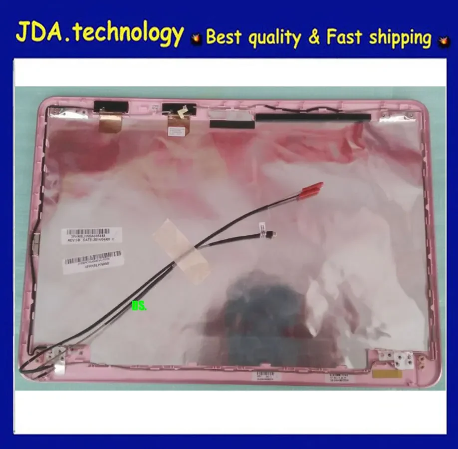 MEIRROW      New/org For sony vaio SVF142 SVF14 SVF142A29T SVF1421BYCP SVF14217SCW LCD back cover /Front bezel,Non-touching Pink