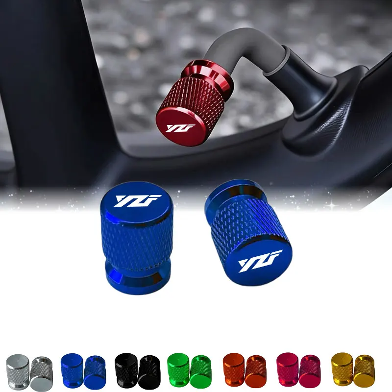 

Декоративные аксессуары для мотоциклов Yamaha YZF R3 R25 R6 R1 R125 250 2013-2026: 2 шт. пыле- и герметичных колпачков для клапанов