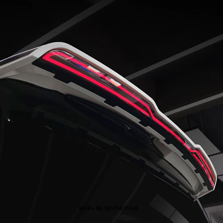 

New High Quality Red 12V LED Tail Light Wing Spoiler for 2015-2023 for with Dynamic Brake Lights