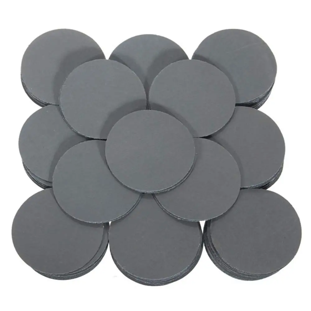 

100 Pcs 2 Inch 3000 Grit Sand Sanding Sanding Polishing Sandpaper Flocking Sandpaper Pneumatic Grinding Self-Adhesive