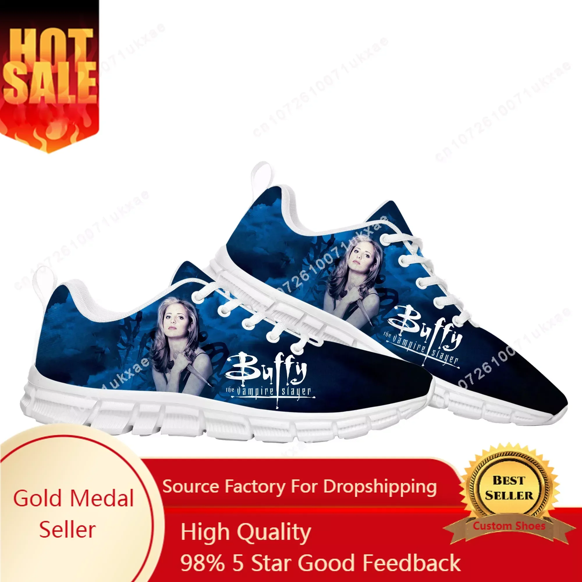 

Buffy the Vampire Slayer Sports Shoes Mens Womens Teenager Kids Children Sneakers Sarah Michelle Gellar Sneaker Custom Shoes