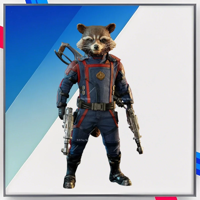 متوفر في المخزون ألعاب HOTTOYS HT MMS708 MMS548 Galaxy Guardians 3 صاروخ الراكون كوزمو ألعاب مجسمة الحركة #1