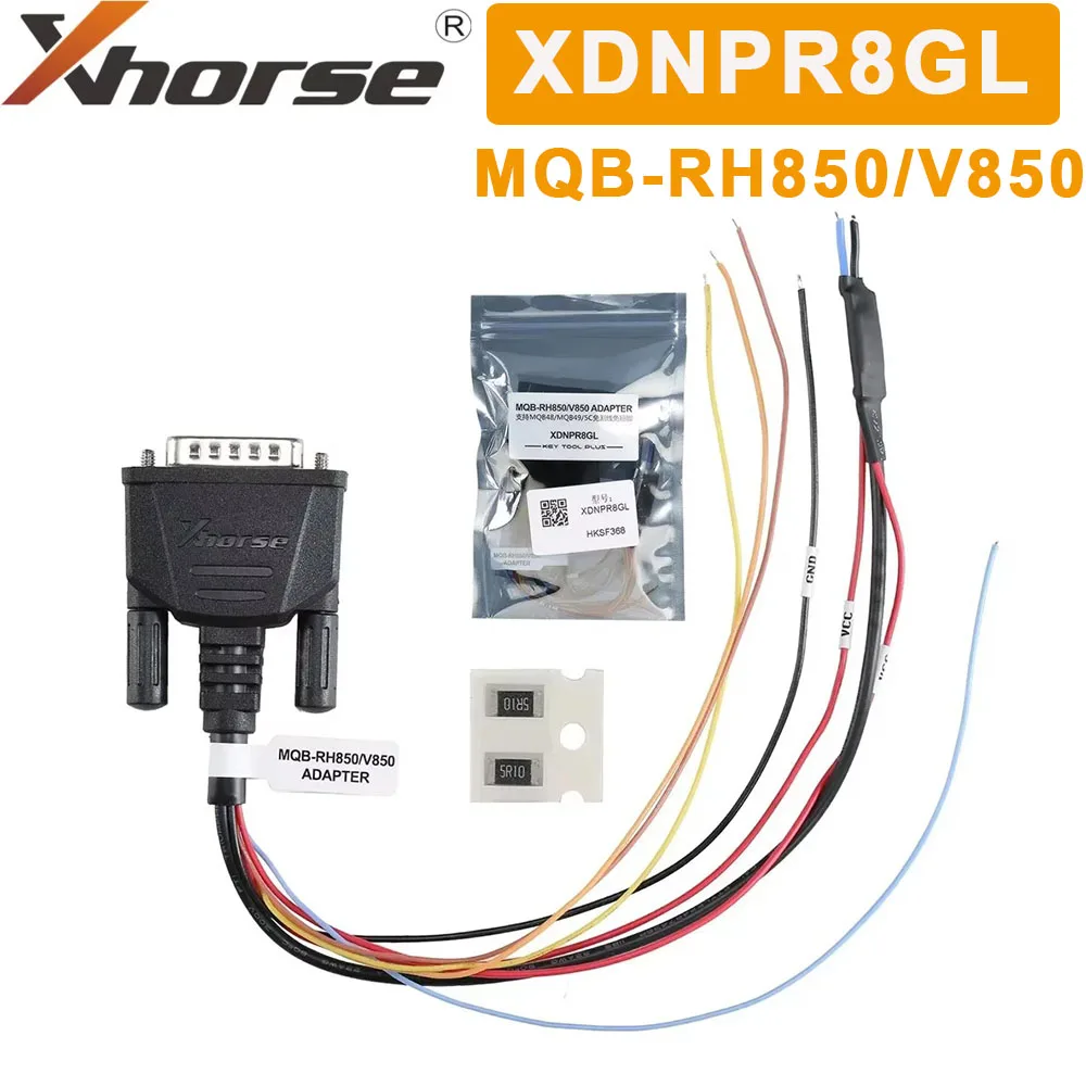Адаптер Xhorse VVDI XDNPR8GL MQB-RH850/V850, используемый только с ключевым инструментом Plus Адаптер Xhorse VVDI XDNPR8GL MQB-RH850/V850, используемый только с ключевым инструментом Plus