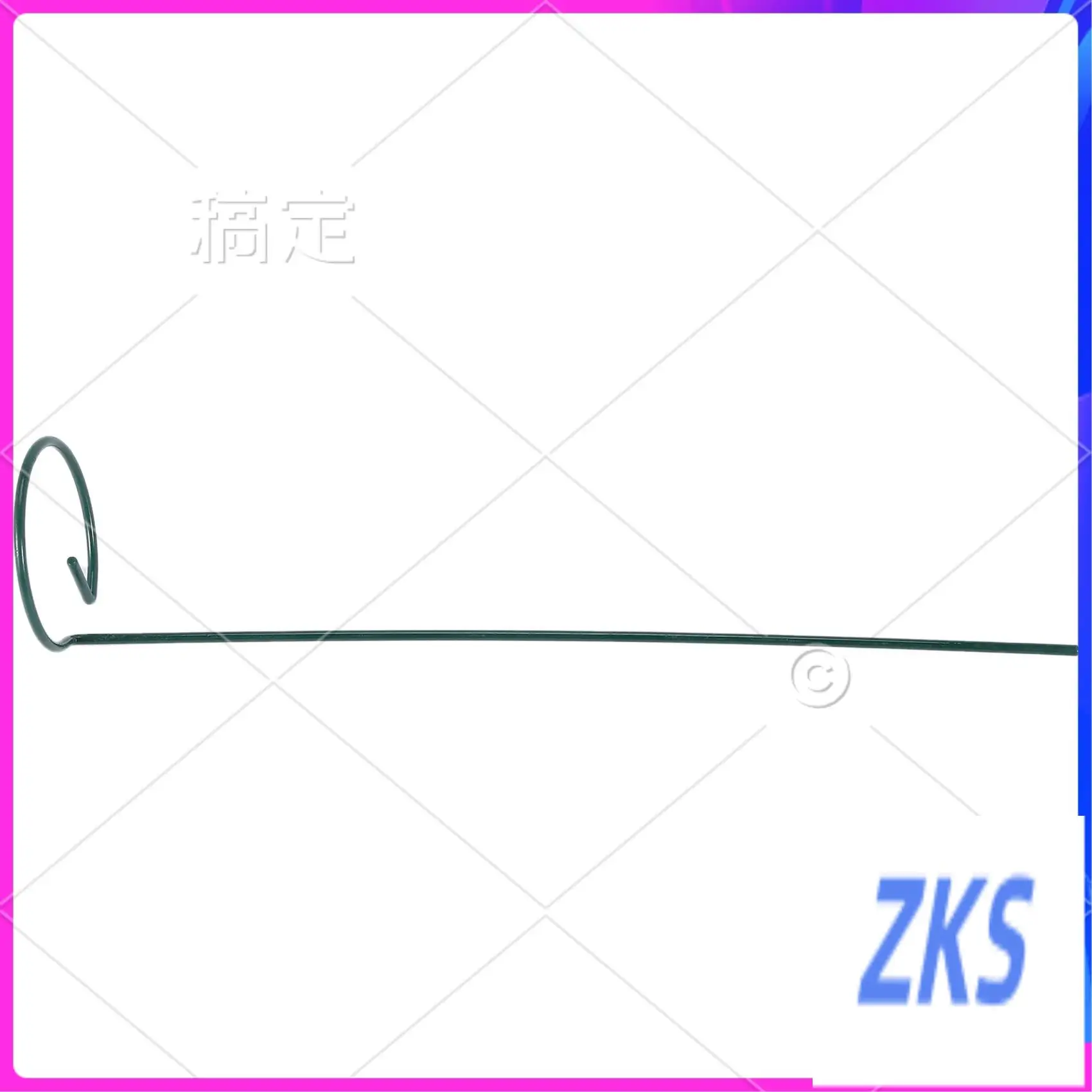 

ZZ-8PCS Красивая подставка для растений, опорное кольцо для цветов, металлические опорные колья для растений, поддержка бонсай, садовый инструмент на заднем дворе