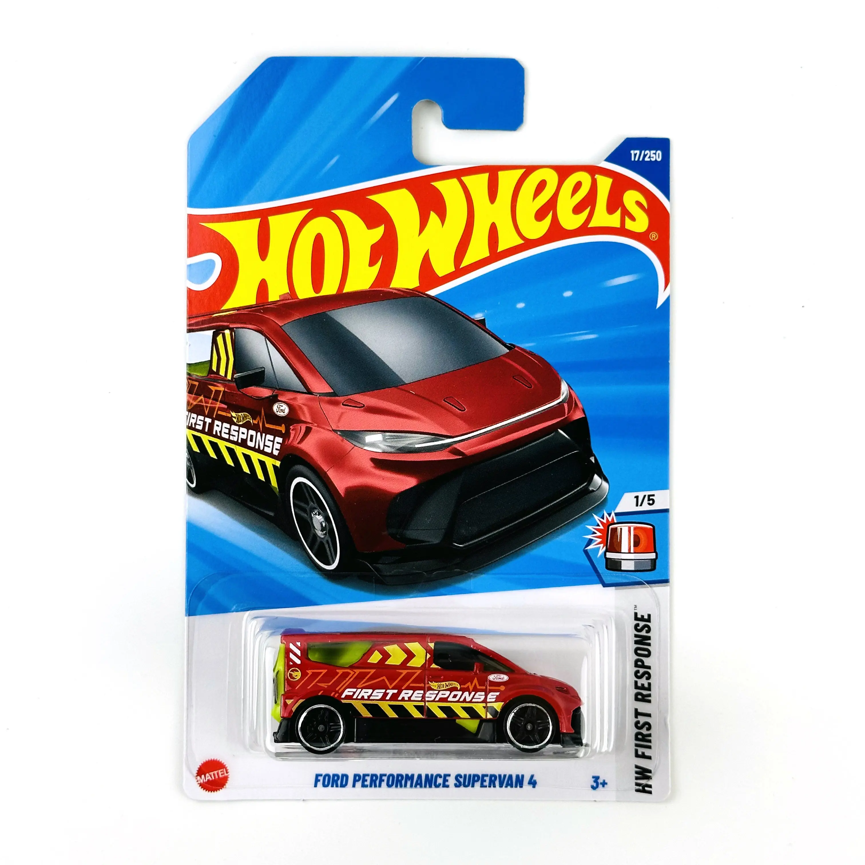 2025-17 Hot Wheels Cars 2025A FORD PERFORMANCE SUPERVAN 4 1/64 Metal Die-cast Model Toy Vehicles