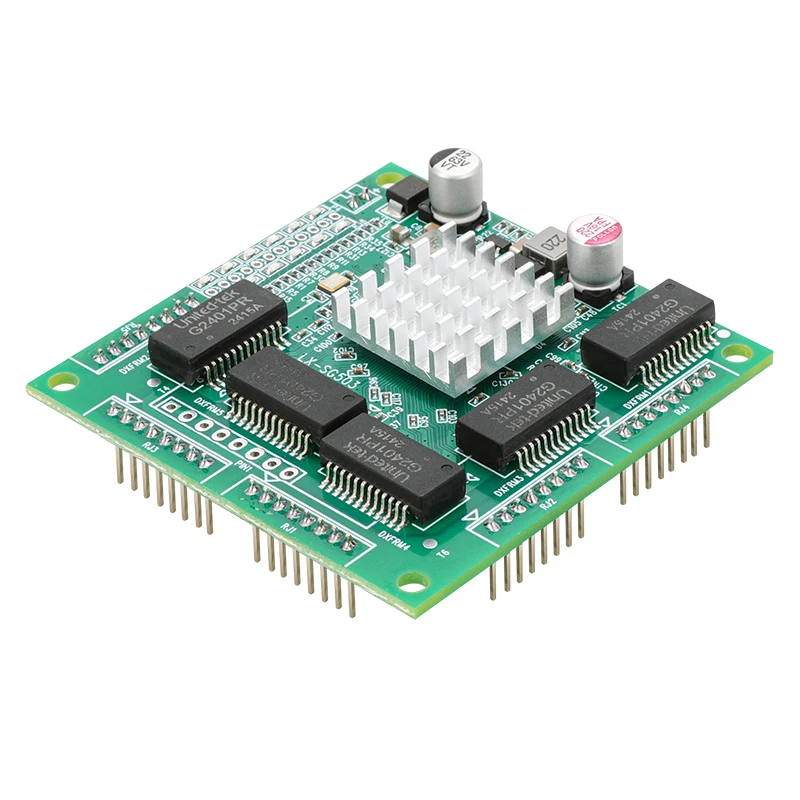 LX-SG503-2 Pin-type 5-port Gigabit Switch Module HUB Network Data Splitting Instrument Artificial Intelligence Robot