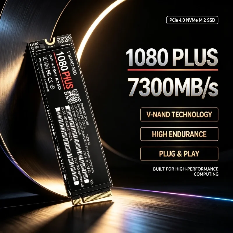 1080 PLUS Original SSD 500GB 1TB 2TB 4TB M.2 NVMe Internal Solid State Drive Hard Disk for Laptop Desktop Notebook Pro Max