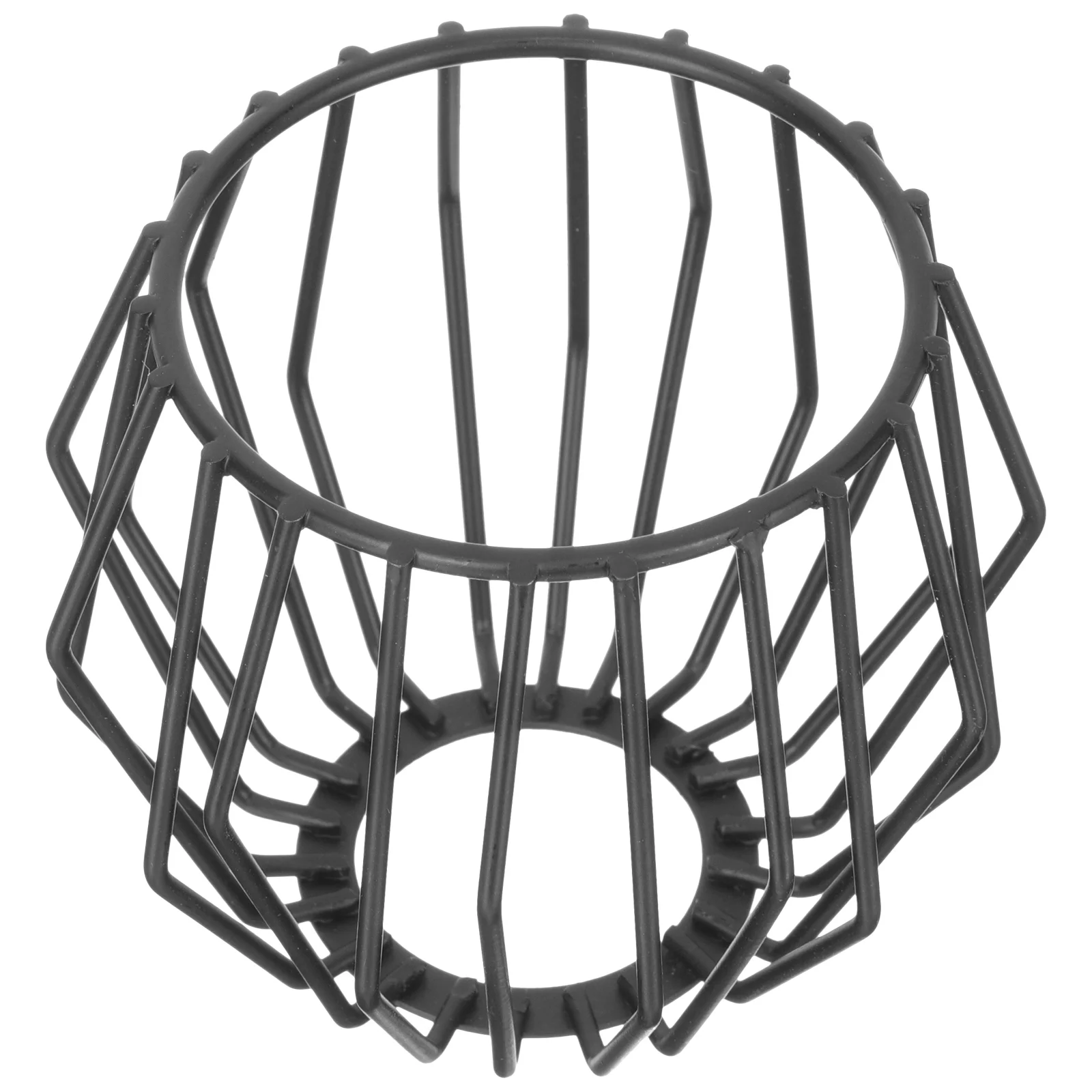 

Wrought Iron Lampshade Pendant Light Replacement Bedside Table Chandelier Shades Black Metal