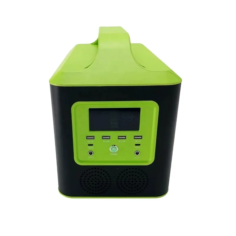 220V 110v 1280Wh Household Outdoor Emergency Battery Backup Solar Charger Portable Generator Power Station