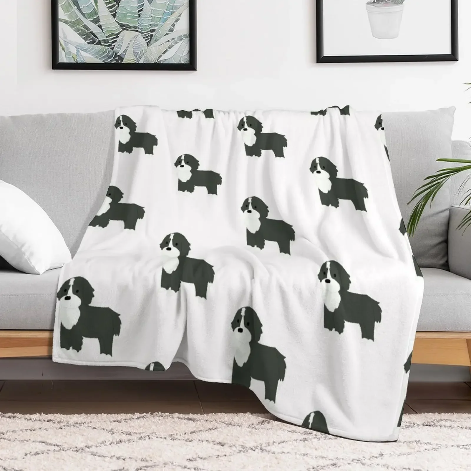 

Bernedoodle Throw Blanket Soft Beds Fashion Sofas Summer Blankets Thins Flannel Blankets