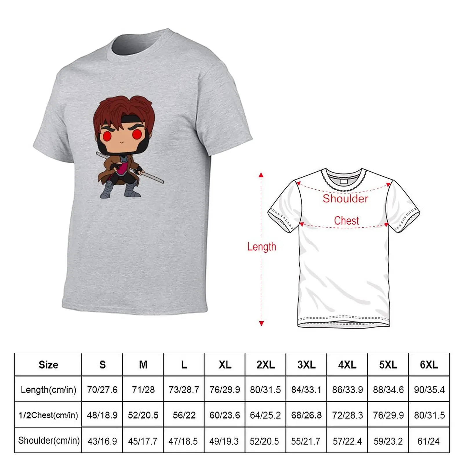 gambit / remy lebeau pop style T-Shirt customized t shirts mens graphic t-shirts anime